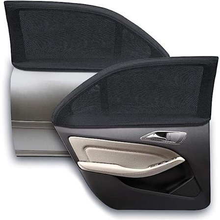 2 st baby solskydd för bil - XL