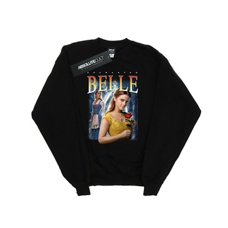 Disney Boys Beauty And The Beast Belle Montage Sweatshirt 7-8 år