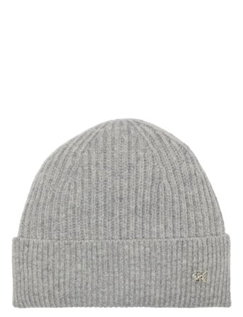Ck Metal Wool Beanie Grey Calvin Klein