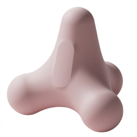 Blødt TPE Fodmassageværktøj til at lindre træthed Ryg Krops Skuldermassageværktøj til kontoransatte og atleter