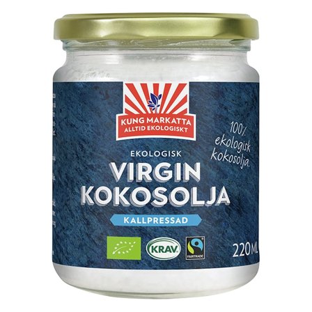 Kung Markatta Kokosolje økologisk 220 ml