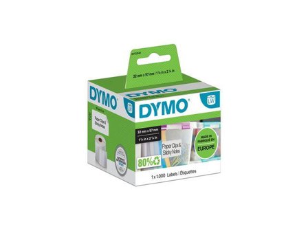 DYMO Universal Etikett 1pk 32x57mm