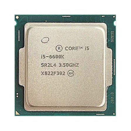 Processor i5-6600K SR2L4 4 kärnor 4 trådar FCLGA1151 CPU