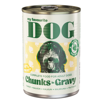My favourite DOG - Våtfôr kalkun 415 g - Hund - Hundefôr & hundemat - Våtfôr & våtmat - ZOO.no