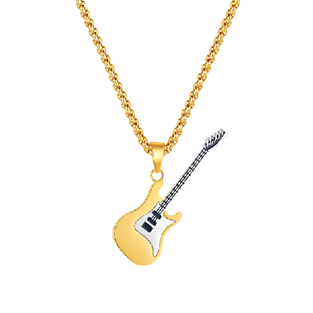 Gitarrhänge I Rostfritt Stål Street Classic Hipster Titanium N