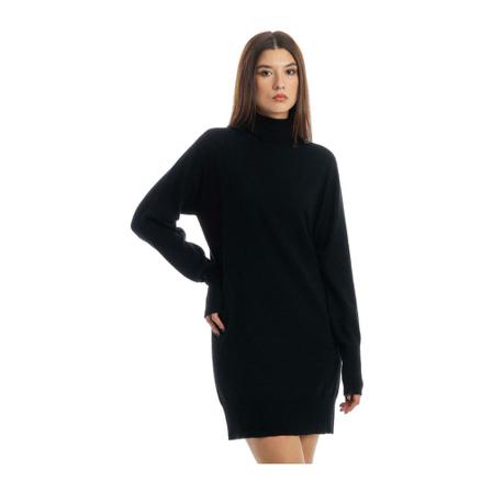 Seventy Knitted Kjole Sort, Dame