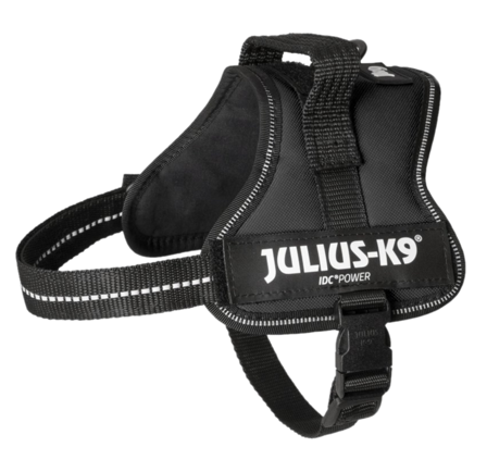 Julius-K9 - IDC Power-Harness Black Stl, Mini: 51-67 cm - Hund - Halsbånd - ZOO.no