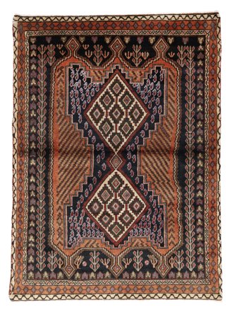 Tapete Oriental Afshar Shahre Babak 103X140 (Lã, )