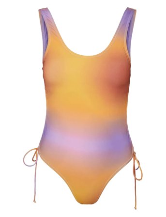 Pcbibba Ruching Swimsut Sww Bc Purple Pieces