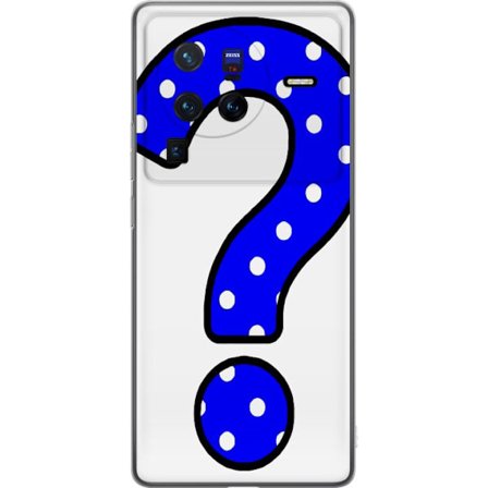 Yhteensopiva Puhelinkuori vivo X80 Pro Kysymysmerkki Fyndiq ja CDON