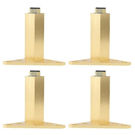 4pcs Multi-purpose Bathroom Cabinet Feet Adjustable Sofa Support 10cm height