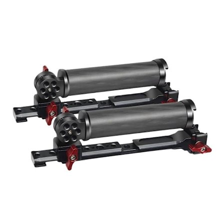 Dubbla Handtag Grepp 1/4" Förlängningsposition Vikbart Handtagsset för DJI Rsc2 RS2