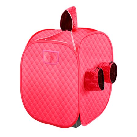 Bærbar Steam At Home Sauna, Personlig Full Body Spa-telt med Fjernkontroll for Detox & Vekttap, Høy Termisk Isolasjon Sammenleggbar Design med