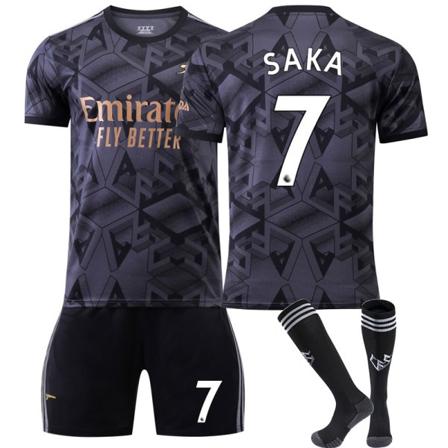 Barn / Vuxen 22 23 World Cup Arsenal fotbollströja på set Saka 7 With socks xxxl