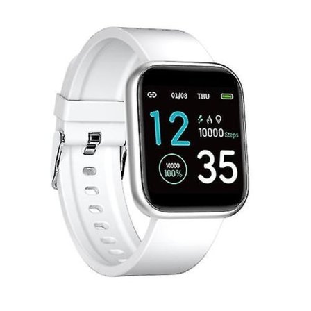 X21 1,3 tums Smart Armbandsklocka med Full Pekskärm Vit