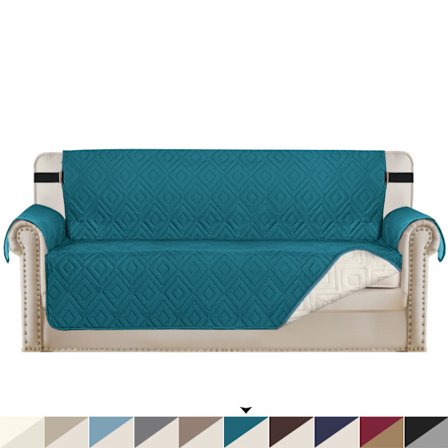 Vanntett sofatrekk for en treseters sofa, 162 cm x 56 cm