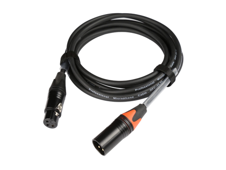 Tight AV XLR-M/F-5 Professional XLR-cable, female-male, 5m