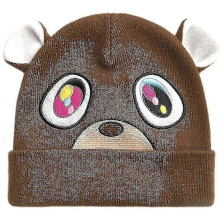 College Dropout Graduation Bear Hue Fashion Varm Strik Hue Gaver til Mænd Kvinder Unisex