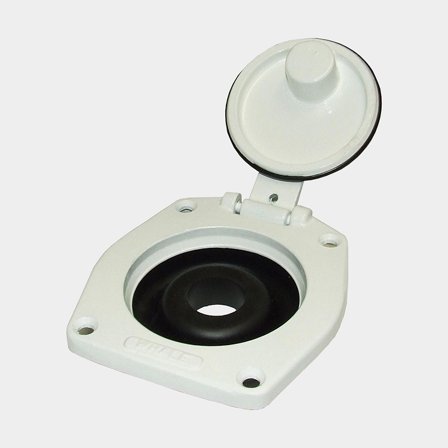 Piastra di coperta Whale, per pompe di sentina Gusher 10