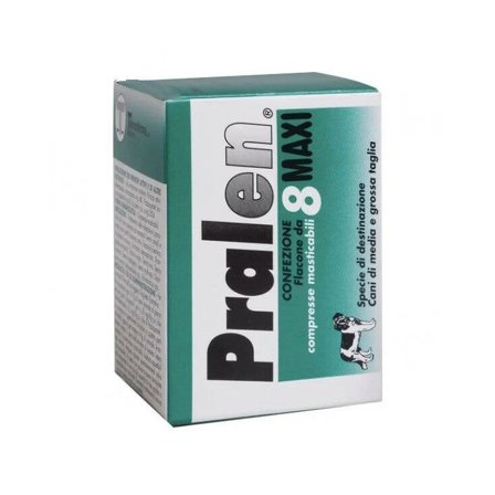 Pralen Maxi 8 Compresse Masticabili Per Cani Di Media E Grossa