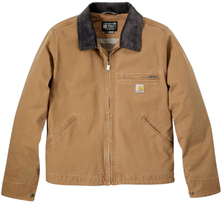 Carhartt Workwear Carhartt M's Relaxed Fit Duck Detroit Jacket Carhartt Brown