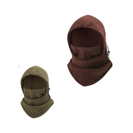 2-pack Vinter Utomhus Cykelmask Tjockare Isolering Tjockare Mask Nackskydd Balafra Hjälm C