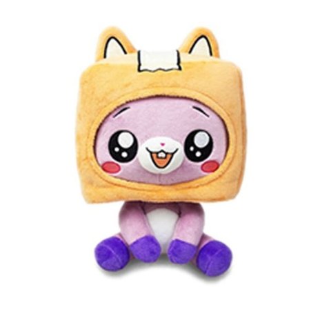 Lankybox BOXY & FOXY & ROCKY Pehmolelu Pehmustettu Lelu Lapsille Pehmeä Pelihahmo