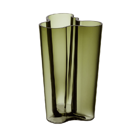Iittala Vas Aalto, 25,1 cm Dekoration Grön ONESIZE