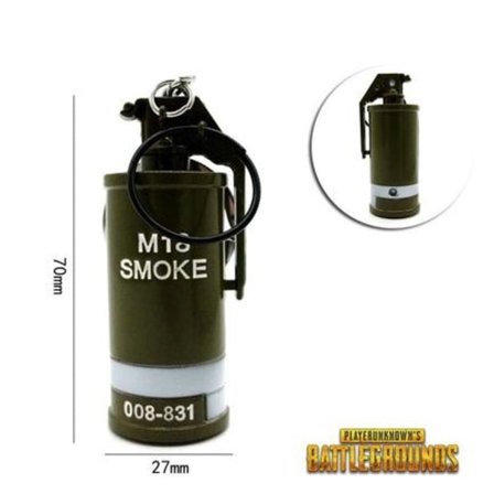 PlayerUnknown's Battlegrounds Nøkkelring Røykbombe IC