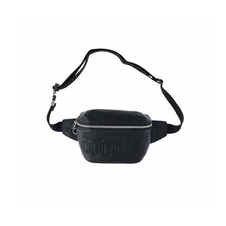 Versace Jeans Couture, Belt Bags Zwart, Heren, Maat:ONE Size