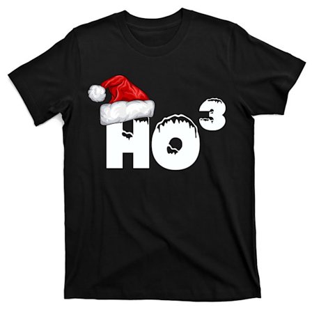 Santa HO HO3 Julrolig T-shirt