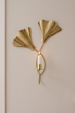 Jotex - Kerzenständer Gold - SHROOM - Kaufe Kerzenleuchter bei Jotex