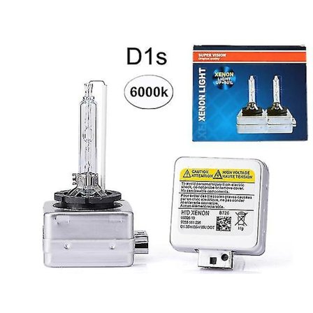 Xenon-lamper +50% D1s 35w 6000k 2-pak Xenon-lamper Pk32d-2