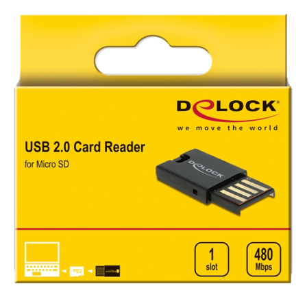 Delock kortleser - USB 2.0