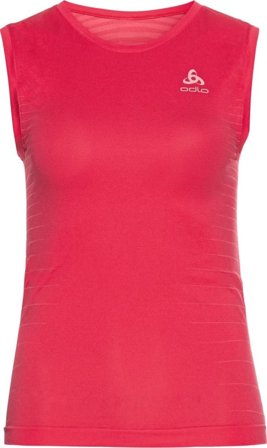 Odlo Women's Performance Light Base Layer Singlet Women base layer tops Pink L