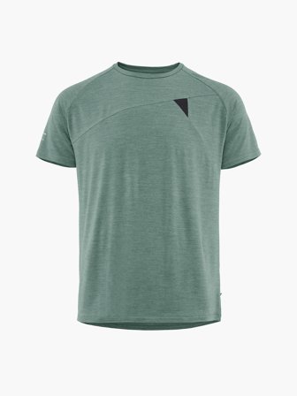 Klättermusen Fafne SS T-Shirt Herren - Faded Green - Men's - XS