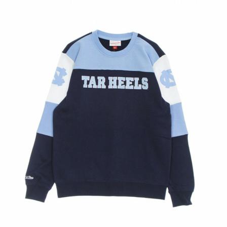 Mitchell & Ness crewneck Tröja ncaa perfect season overtime unctar blå, Herr, Herr, Storlek: L