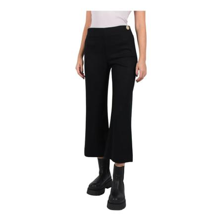 Vince, Wide Trousers Zwart, Dames, Maat:M