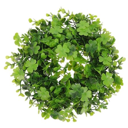 St. Patrick's Day Kløverkrans Anheng Dekor Fest Dør Hengende Garland Pynt