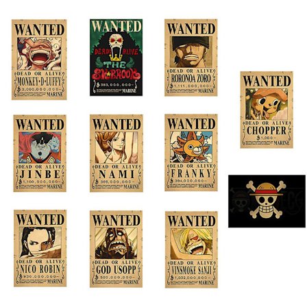 42 X 28,5 cm OnePiece HD-målning affischuppsättning konstpapper