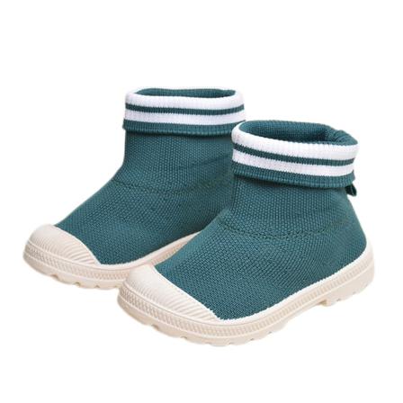 Unisex Barn Drar På Randiga Vinterskor Low Calf Fashion Bootie