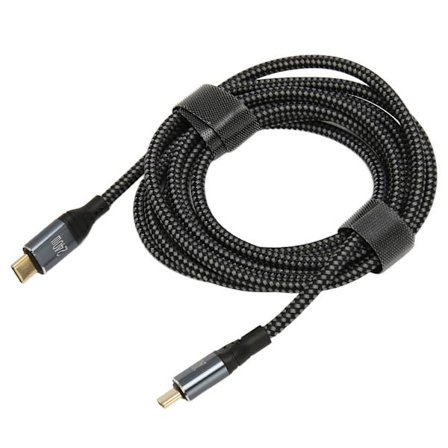 USB C till USB C Kabel 240W PD3.1 Snabbladdning 2m 480Mbps E Mark 2.0 Chip Universell Hane till Hane Förlängning