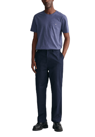 GANT Regular Fit Shield T-Shirt T-shirts Herr Blå L