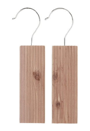 Åhléns Home Cederträblock med hängare, 2-pack Klädvård ONESIZE