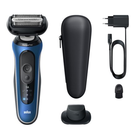 Braun Series 6 62-B1200S Folienschaber Trimmer Blau