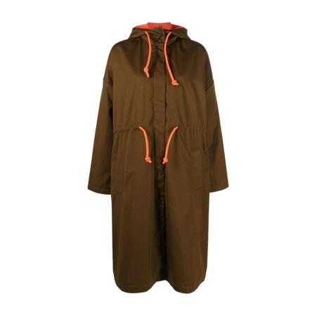 Msgm Parkas Brun, Dame, Størrelse: 3XS