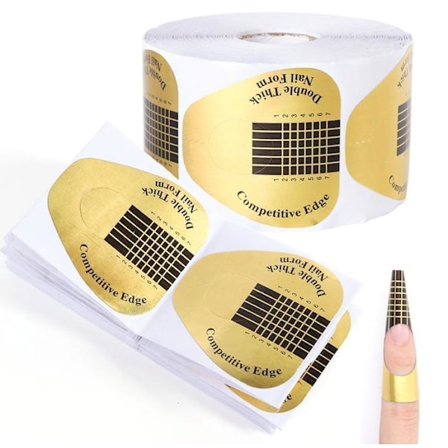 50 stk Negle skabeloner negle former negle skabelon negleform negleformer