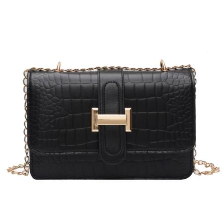 Damväska axelväska handledsväska med stenmönster