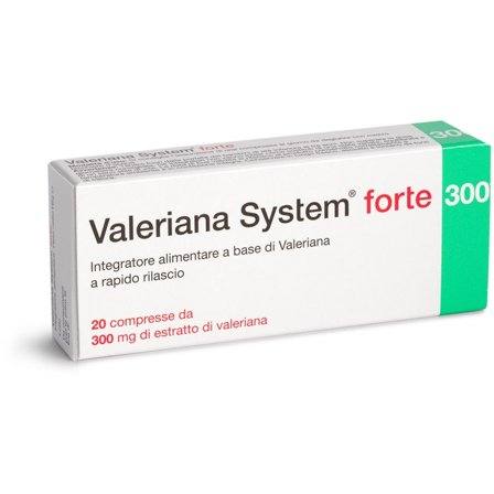 Valeriana System Forte 20 Compresse