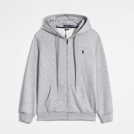 Poloralph1auren herre lynlås langærmet afslappet pullover toppe sweatshirt dm d m D M